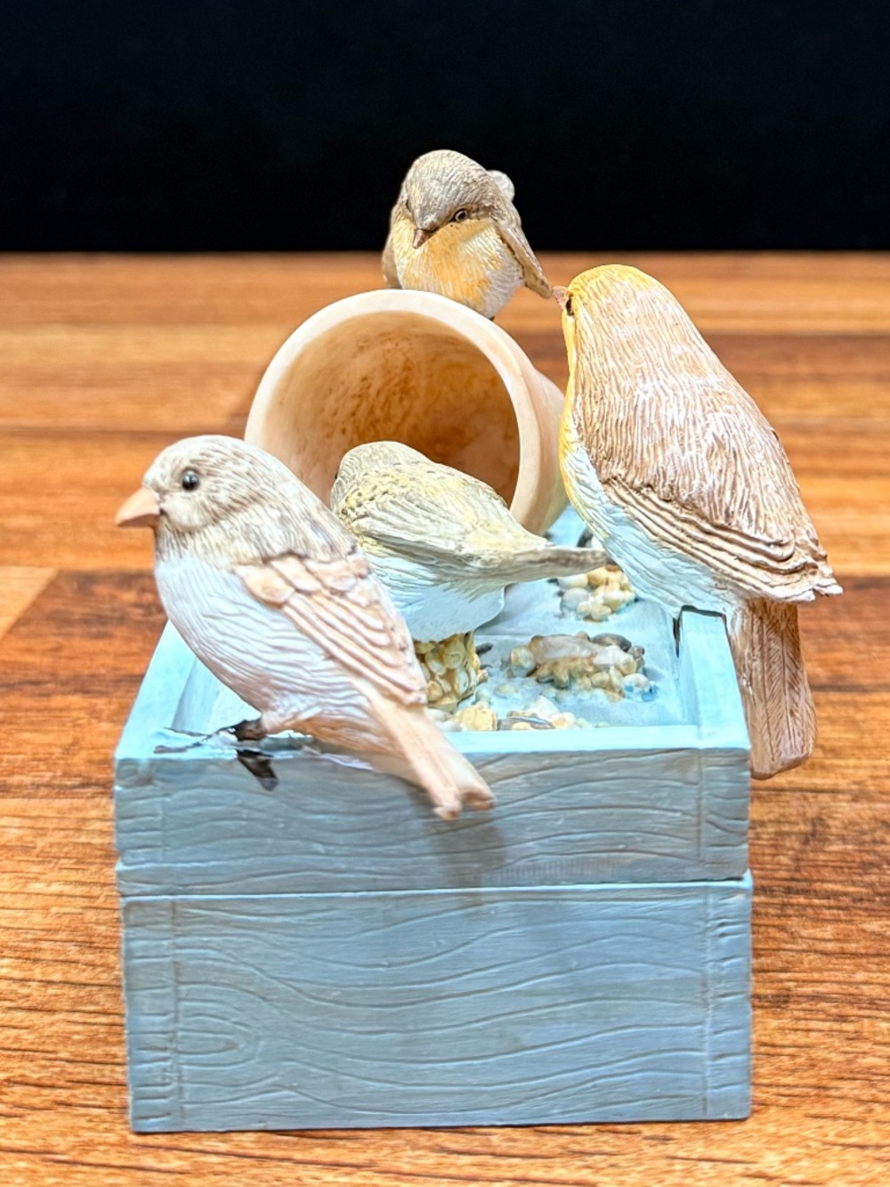 HALLMARK Marjolein Bastin Bird “Each day is a gift…” Trinket Box - Picture 3 of 16